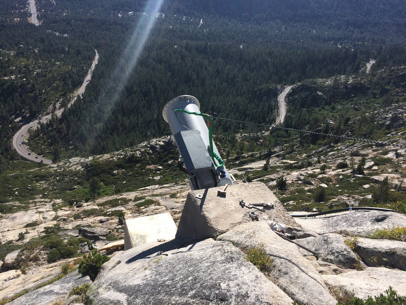 Caltrans – Gazex Avalanche Exploder Installation